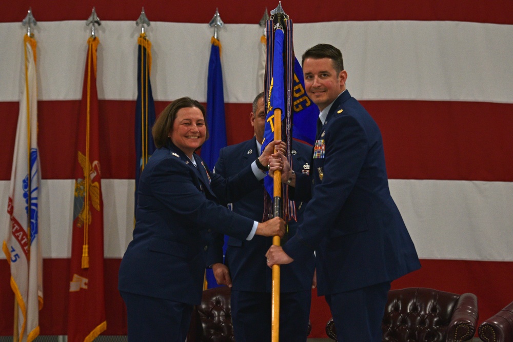 312th TRS welcomes new commander