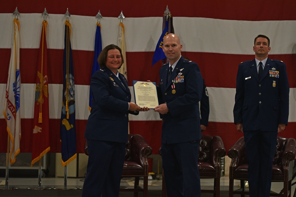 312th TRS welcomes new commander