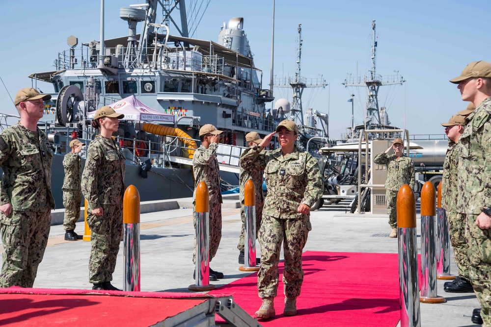 Naval Surface Squadron 5 Change Of Command