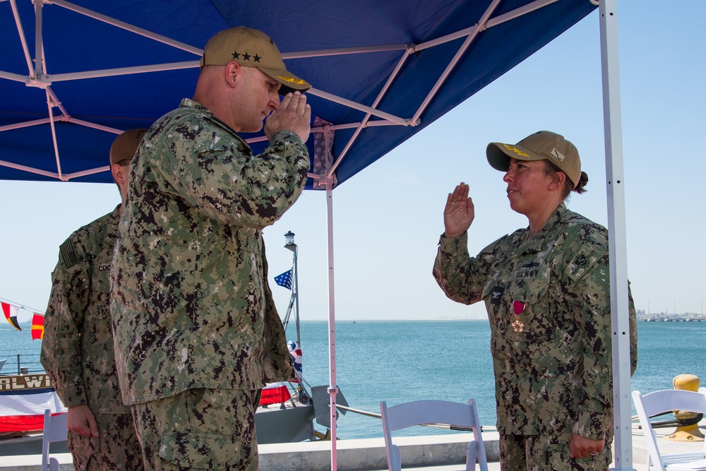 Naval Surface Squadron 5 Change Of Command