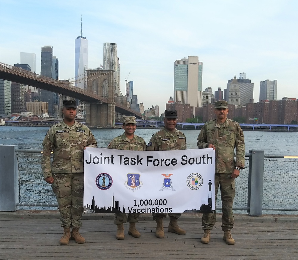 1,000,000th Vaccination throughout JTF South recognized
