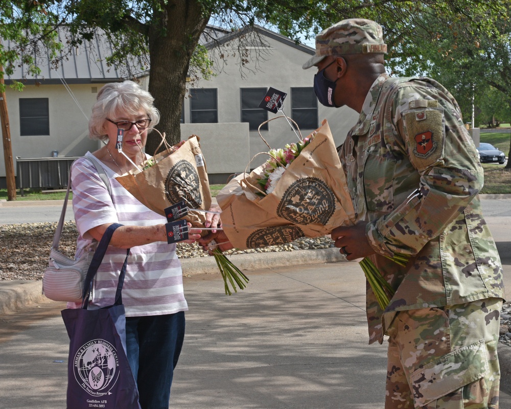 Goodfellow recognizes military spouses