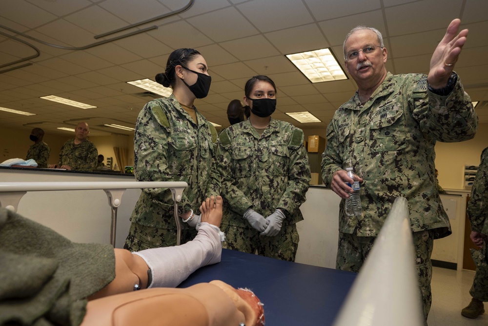 Navy Surgeon General Visits San Antonio