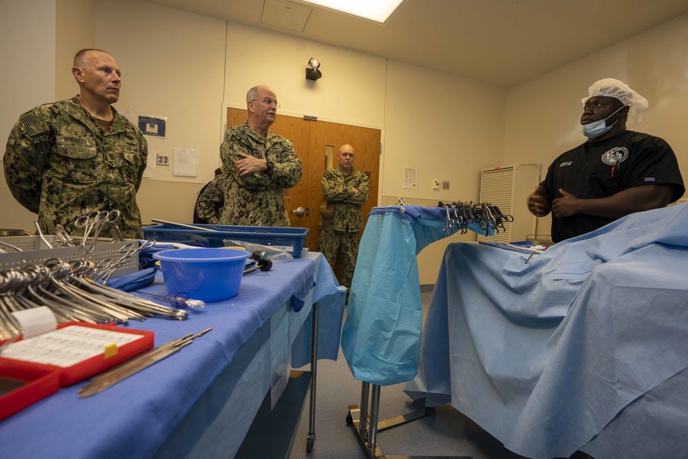 Navy Surgeon General Visits San Antonio