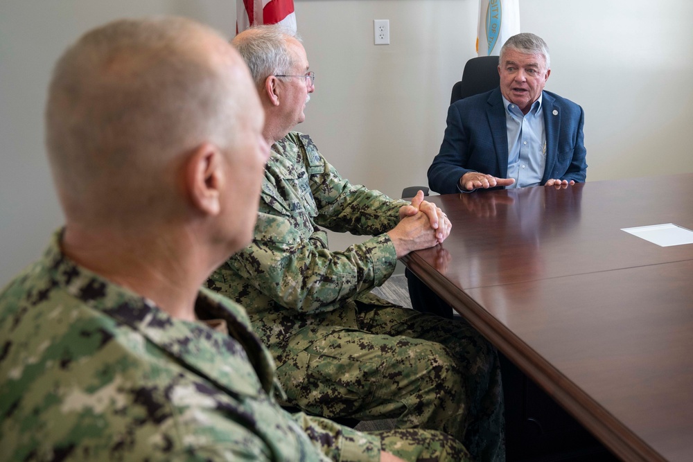 Navy Surgeon General Visits San Antonio