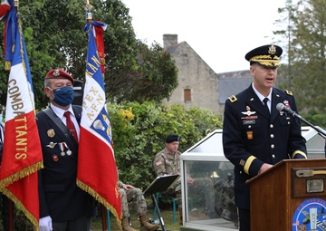 First Ceremony to Commemorate D-Day 77