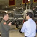 Staff members from Sen. Josh Hawley's office visit the 442d Fighter Wing