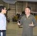 Staff members from Sen. Josh Hawley's office visit the 442d Fighter Wing