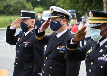 First Ceremony to Commemorate D-Day 77