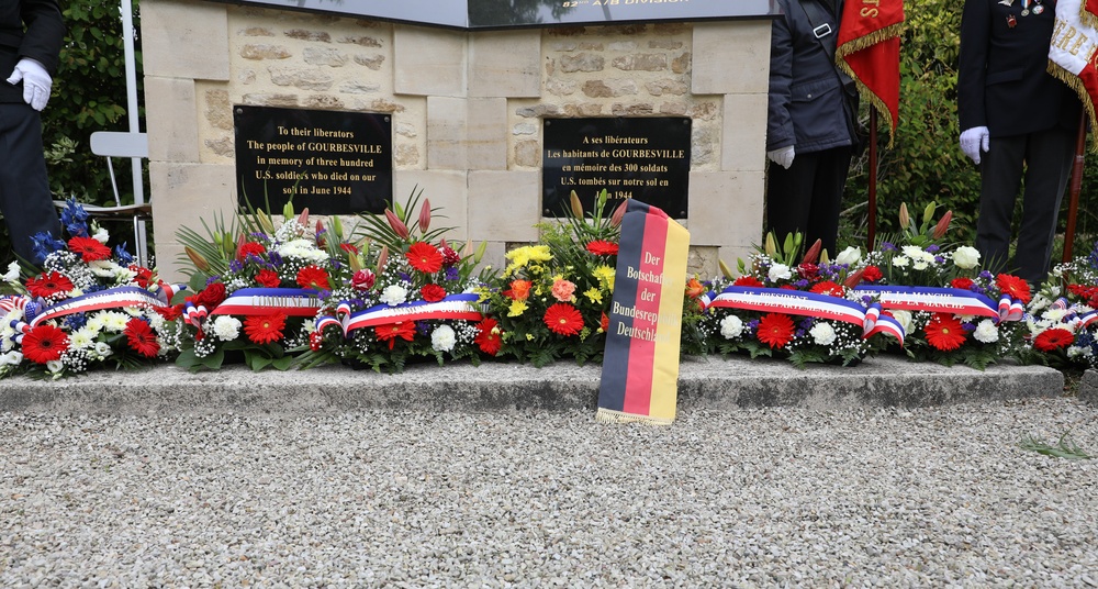 First Ceremony to Commemorate D-Day 77