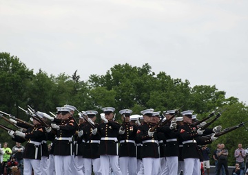 The Silent Drill Platoon Tours Ohio and Michigan