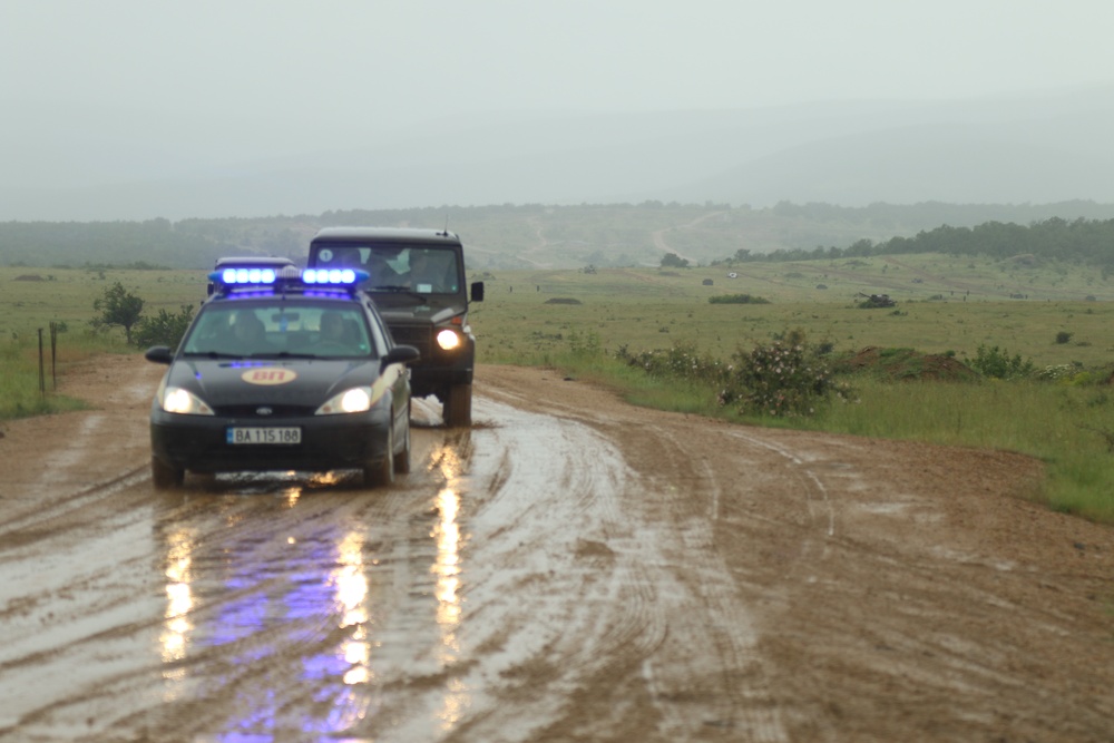 Distinguished visitors observe LFX in Bulgaria