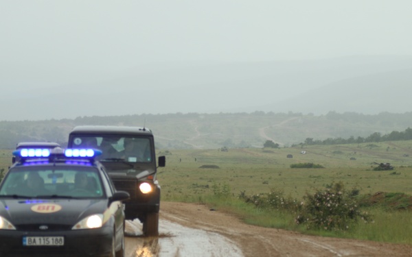 Distinguished visitors observe LFX in Bulgaria