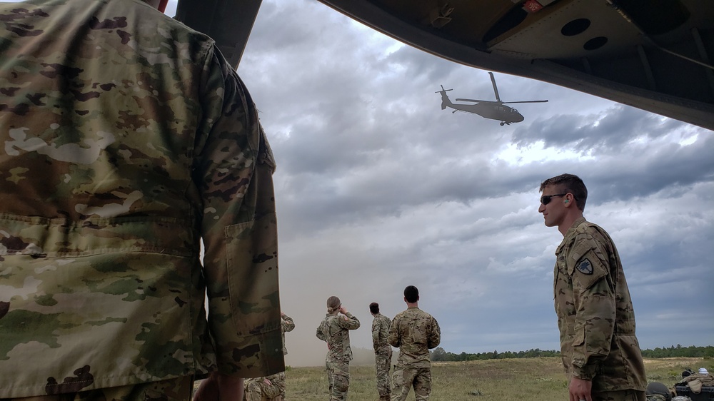 South Carolina National Guard CH-47F “Chinook” Unit Completes Gunnery Training