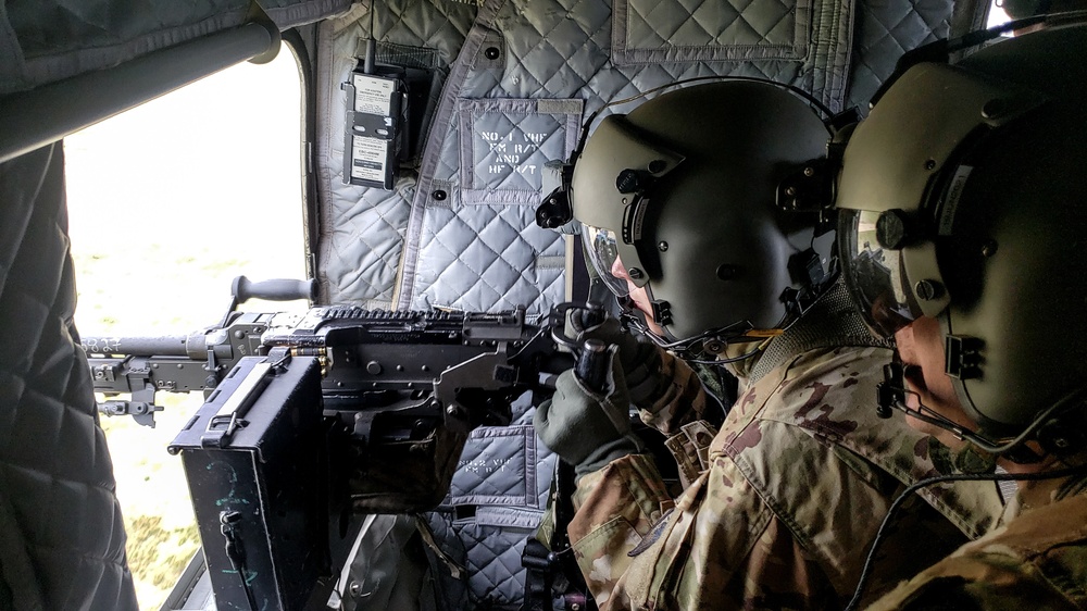 South Carolina National Guard CH-47F “Chinook” Unit Completes Gunnery Training