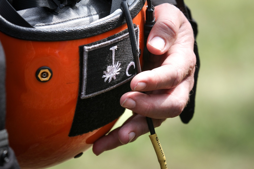 South Carolina National Guard UH-60s helicopters conduct joint-training with South Carolina Forestry Commission firefighters