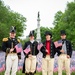 USS Constitution’s Commanding Officer Cmdr. John Benda walk the freedom trail