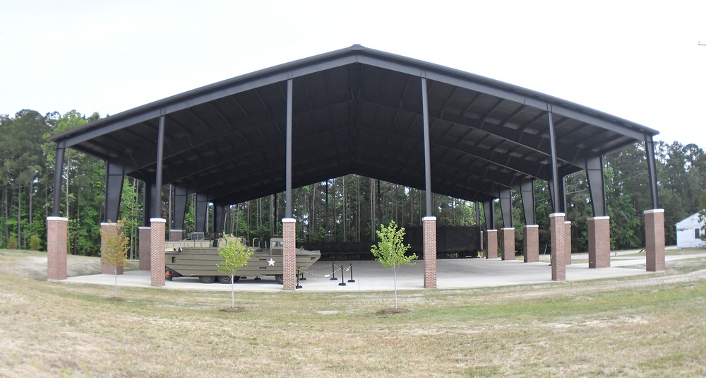 New pavilion offers glimpse of tactical transportation history