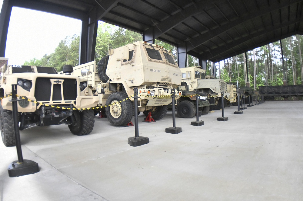 New pavilion offers glimpse of tactical transportation history