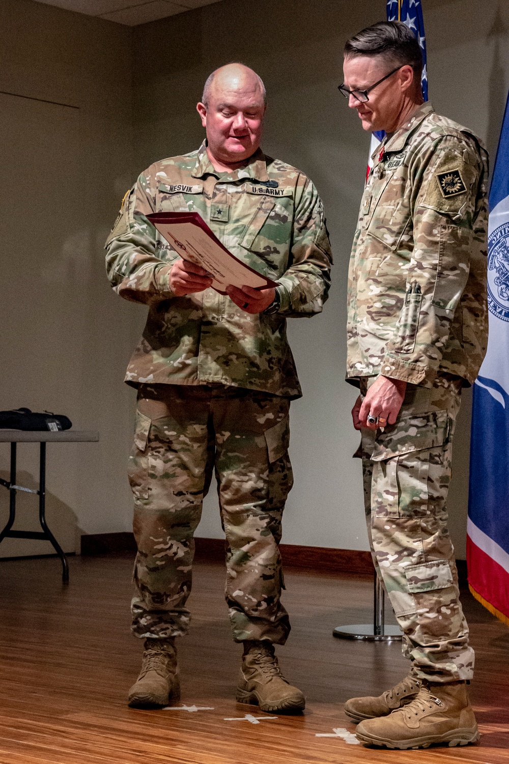 Maj. Neal Retirement Ceremony