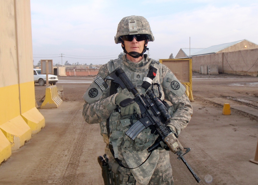 Cancer can't stop Guardsman from deploying