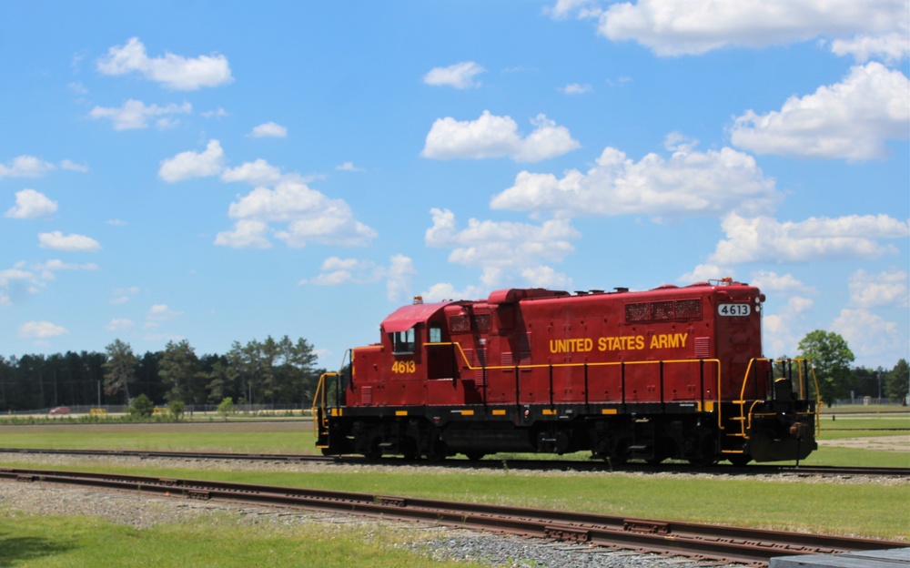 Locomotive at Fort McCoy