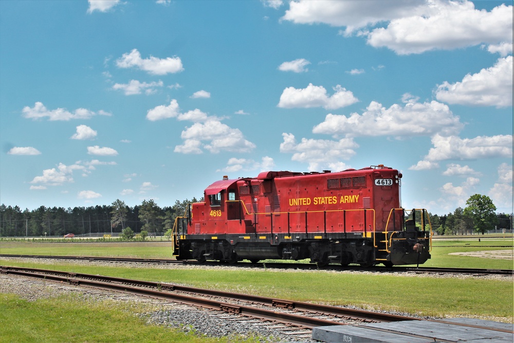 Locomotive at Fort McCoy