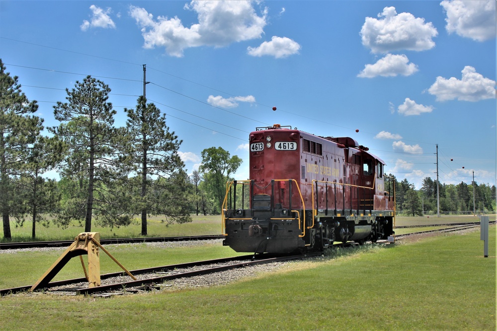 Locomotive at Fort McCoy