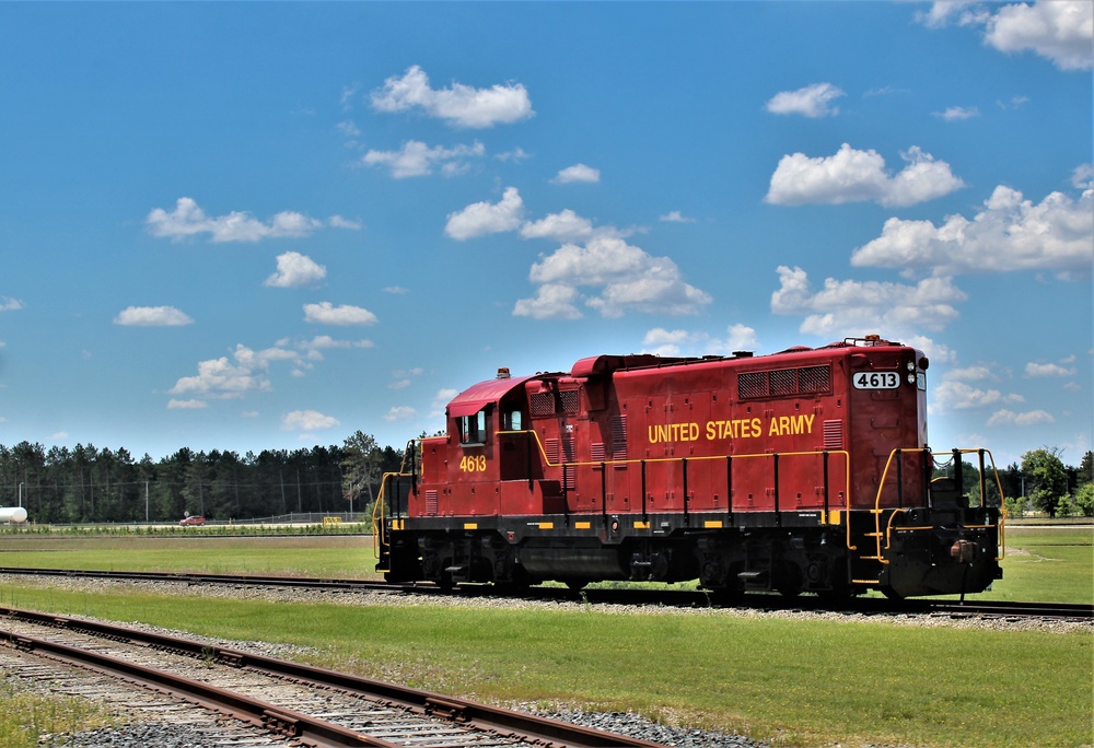 Locomotive at Fort McCoy