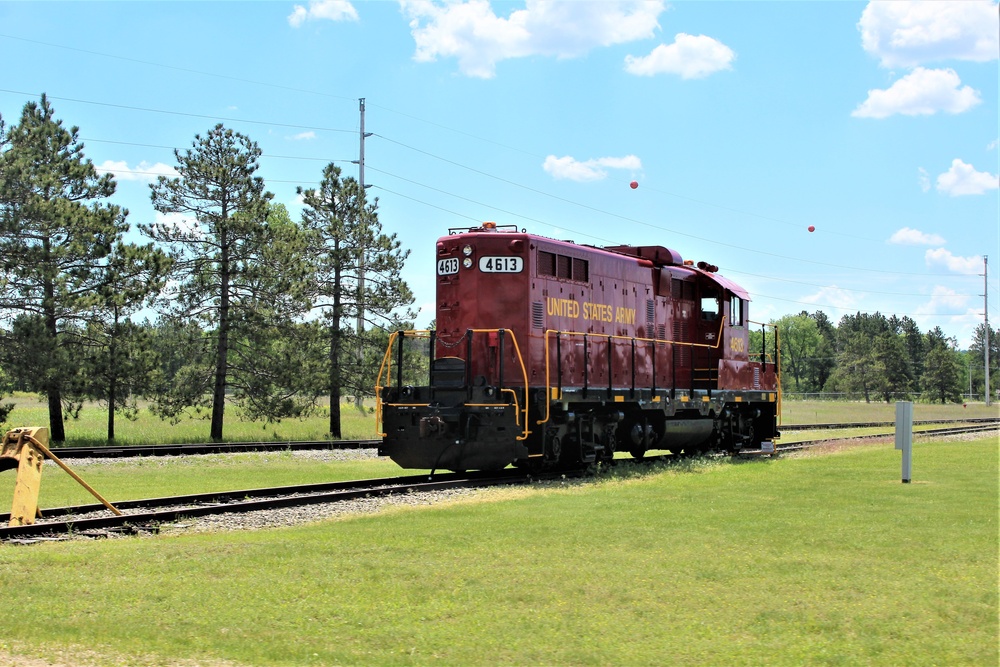 Locomotive at Fort McCoy