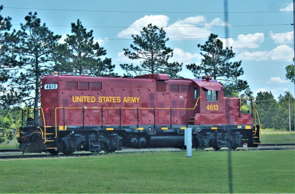 Locomotive at Fort McCoy