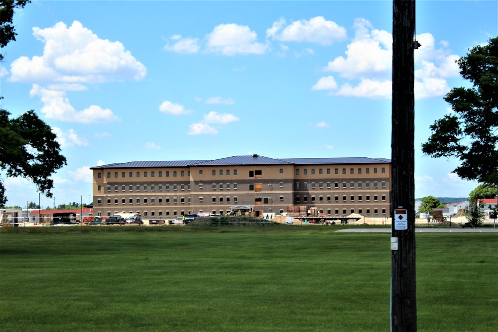Work on second barracks construction project continues at Fort McCoy
