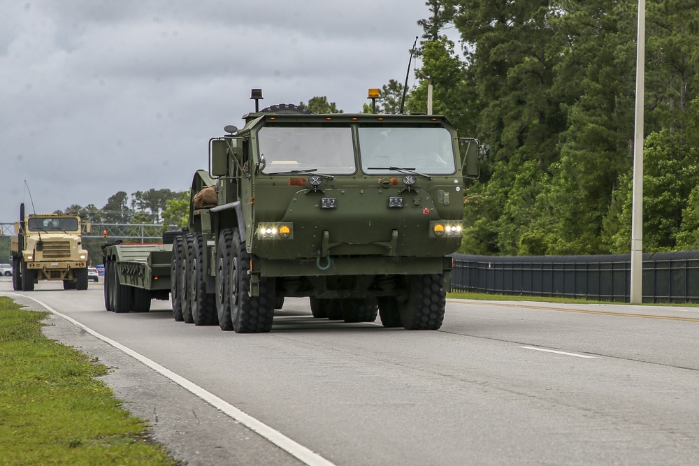 Marines return from historic 5,500 mile-long convoy