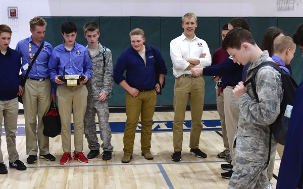 Hill Airmen foster interest in Air Force careers through UMA job fair