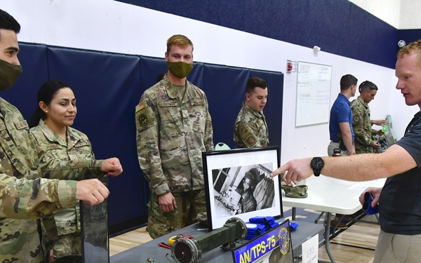 Hill Airmen foster interest in Air Force careers through UMA job fair