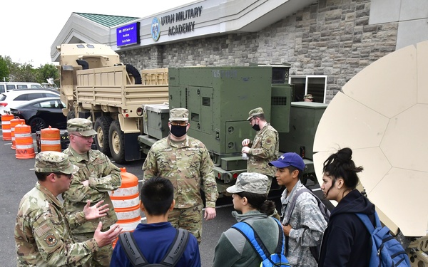 Hill Airmen foster interest in Air Force careers through UMA job fair