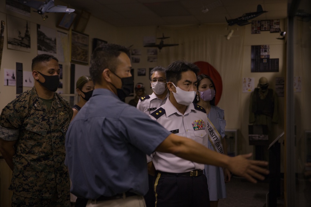 Friends and Allies | JSDF personnel tour 3d MLG history museum