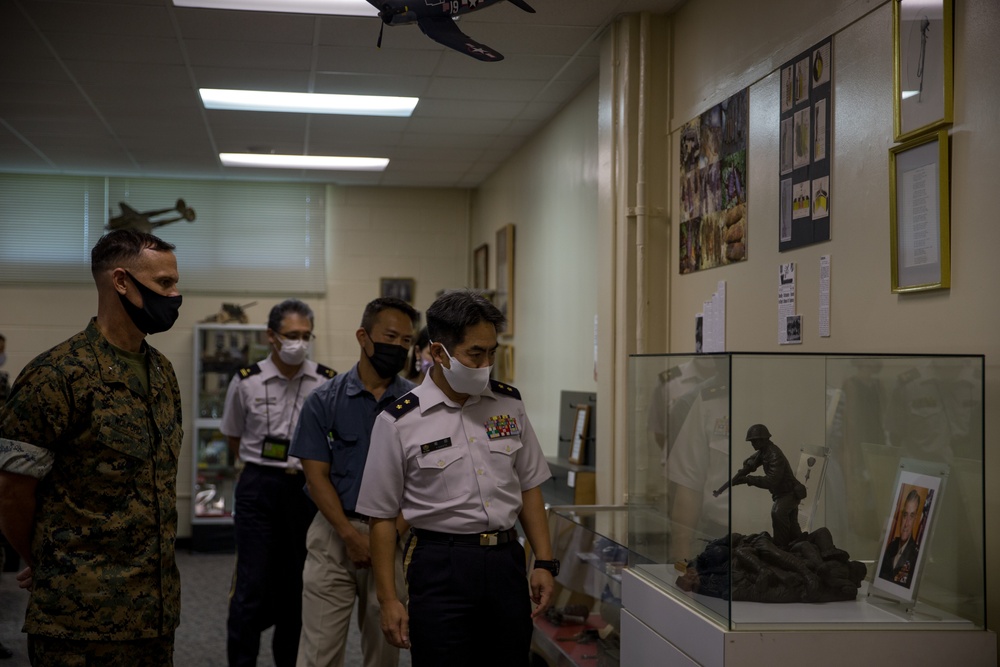 Friends and Allies | JSDF personnel tour 3d MLG history museum