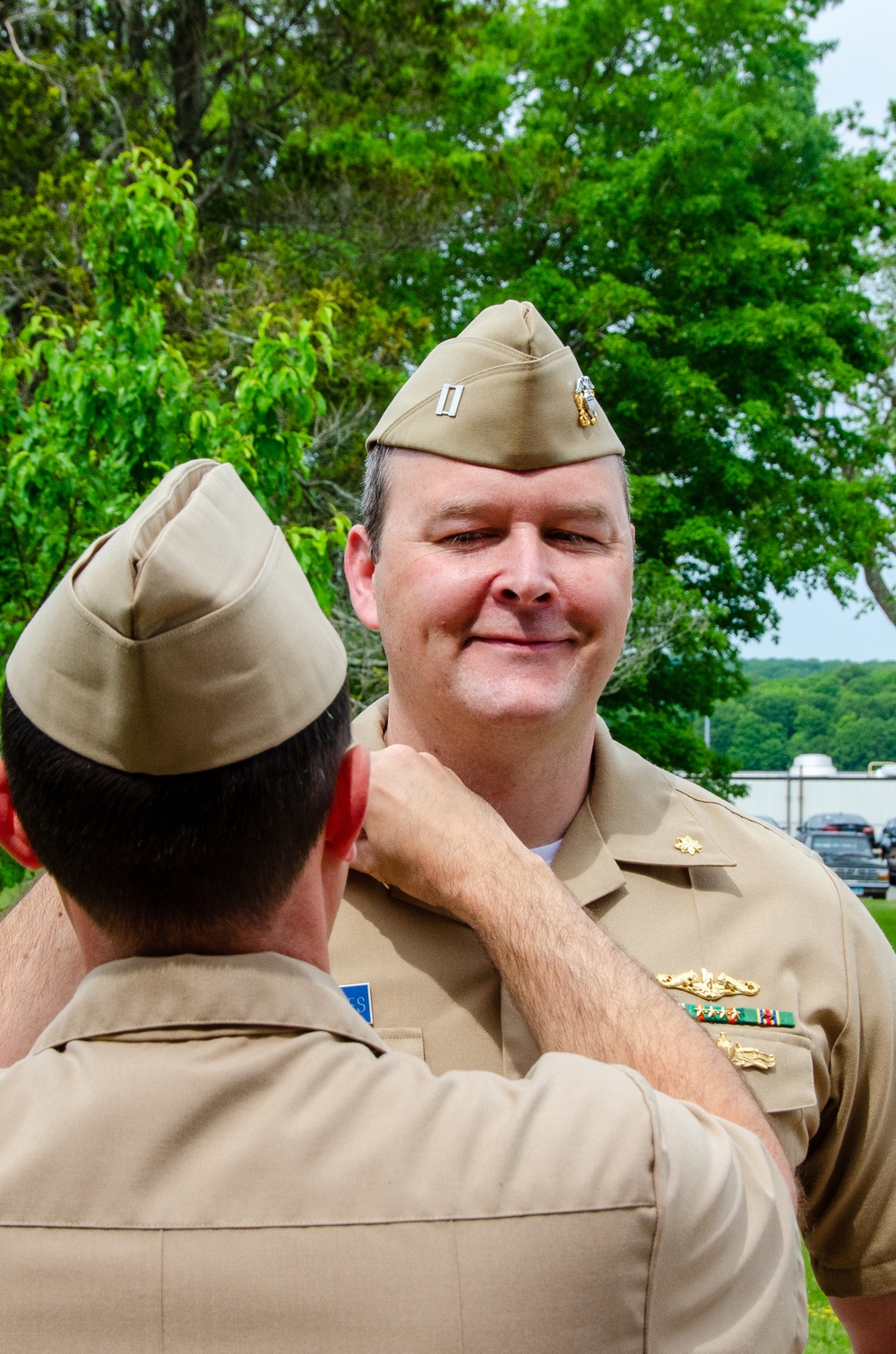 Promotion of Lt. Cmdr. Rick Bates