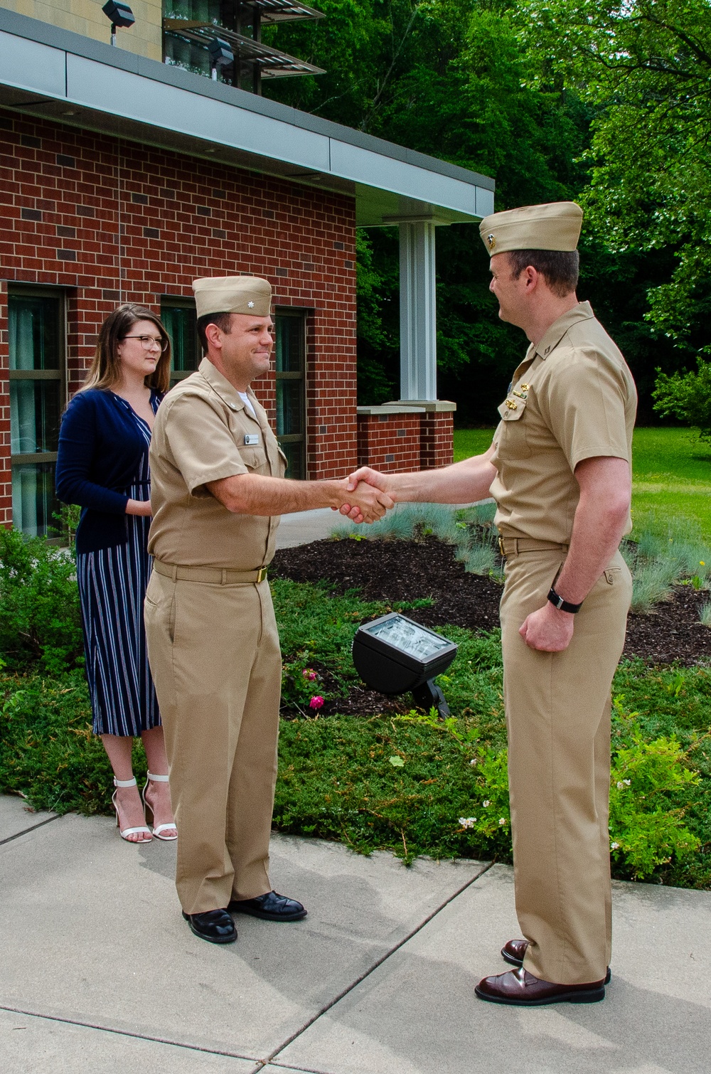 Promotion of Lt. Cmdr. Rick Bates