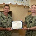 CMC Derek F. Mullenhour awarded at his end of tour at CFAY