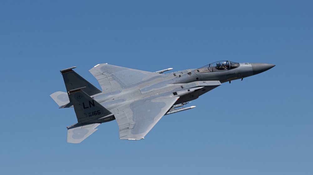 493rd Fighter Squadron Conducts Routine Training