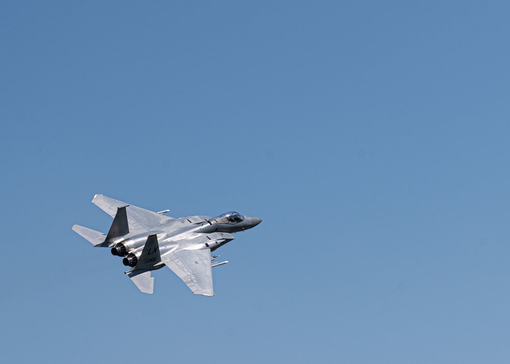 493rd Fighter Squadron Conducts Routine Training