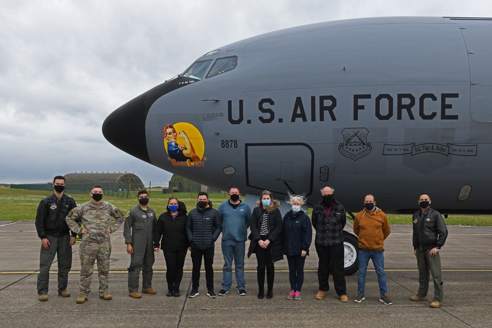 British-American Committee orientation flight