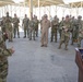 380th Expeditionary Operations Support Squadron Change of Command Ceremony