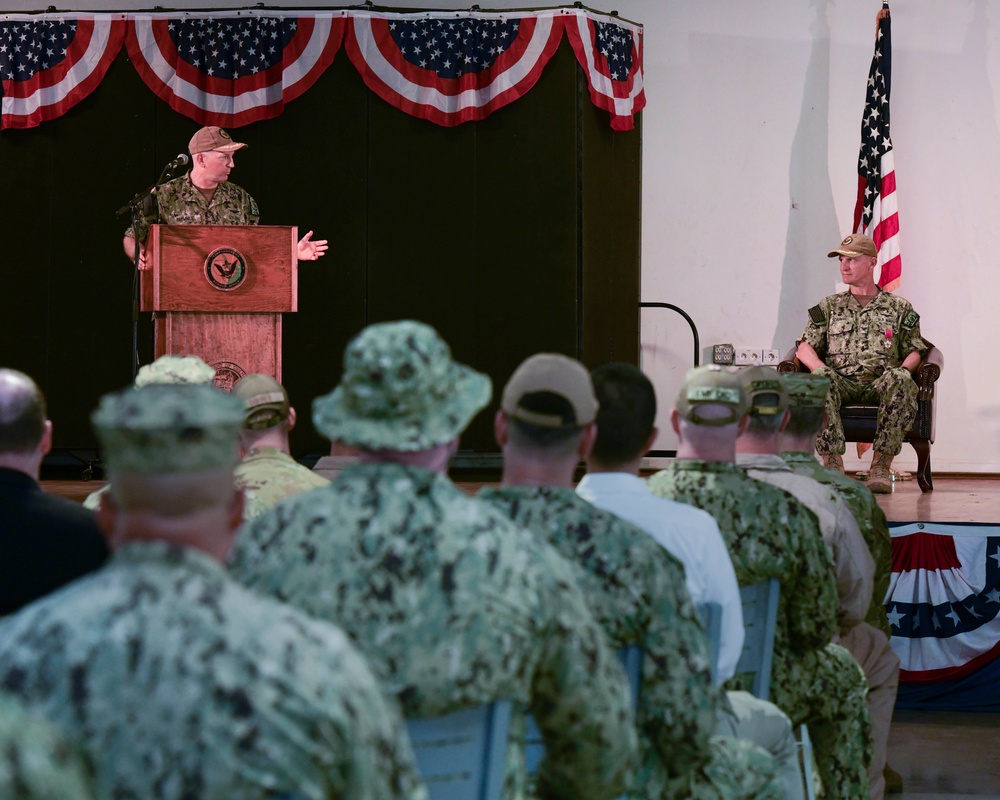 Camp Lemonnier Change of Command