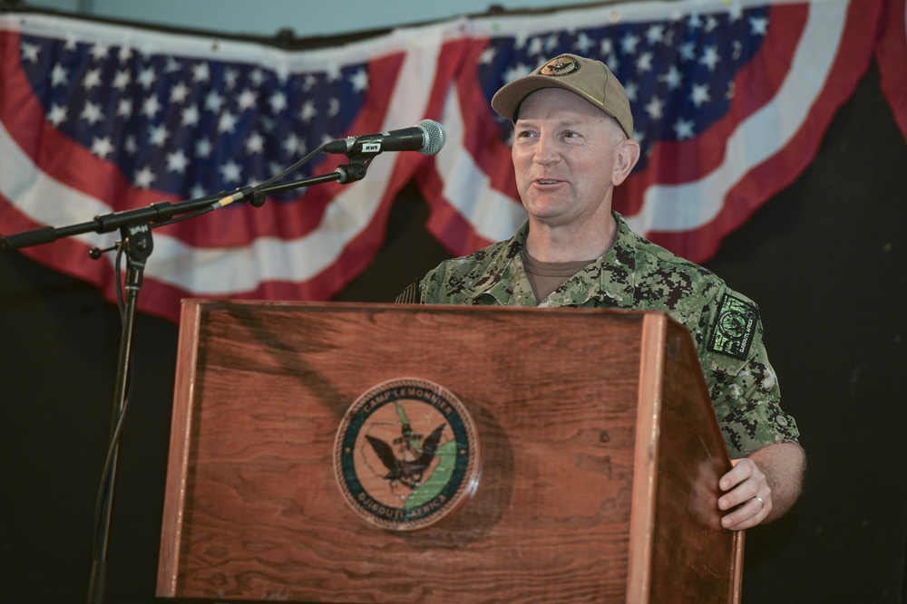 Camp Lemonnier Change of Command