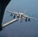 340th EARS refuel Marine F/A-18 fighters