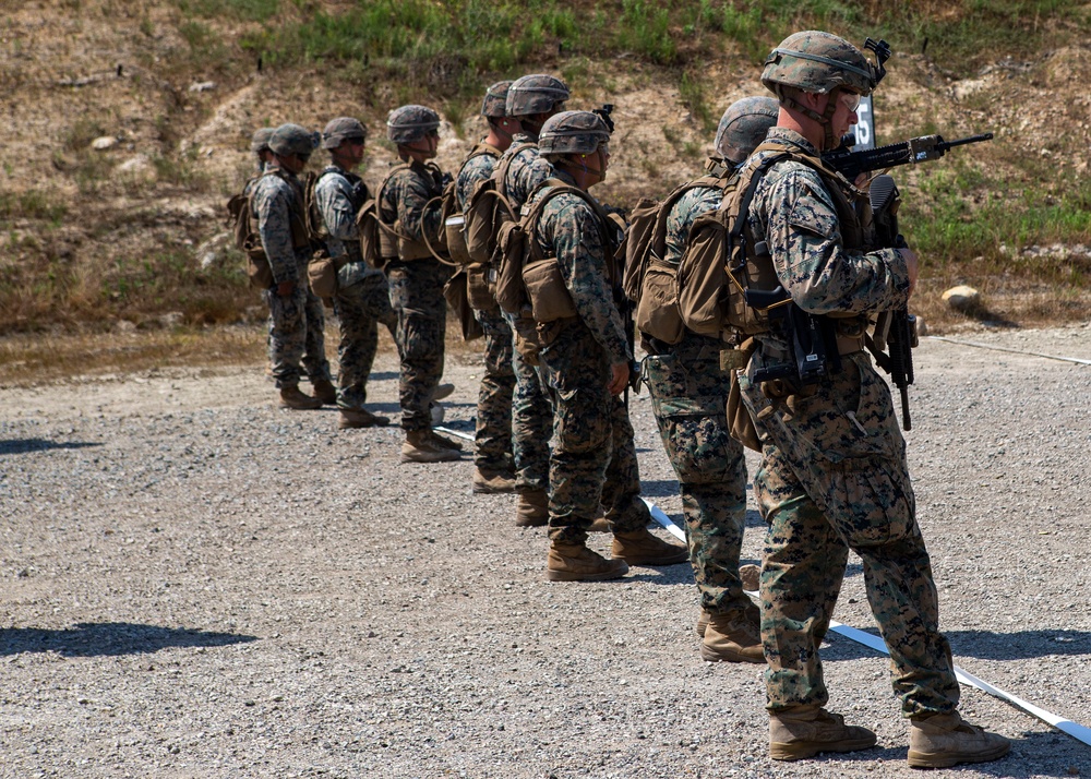 15th MEU Marines conduct Close Quarters training for RUT