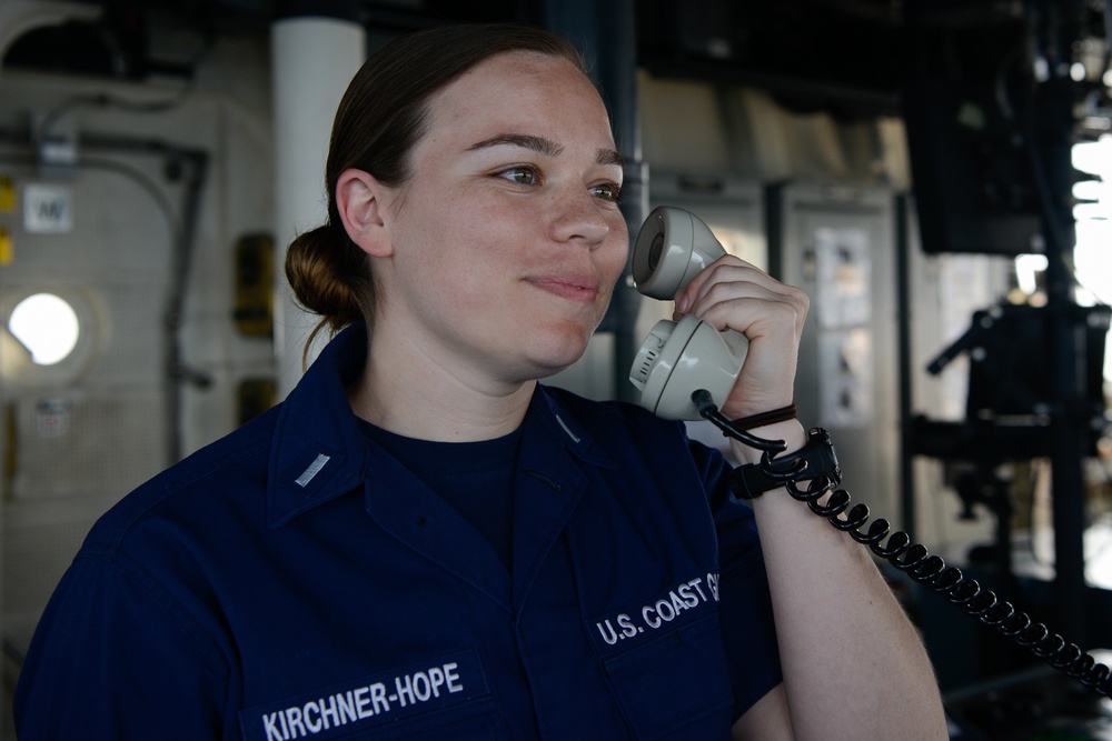 Faces of Hamilton: Lt. j.g. Niki Kirchner-Hope